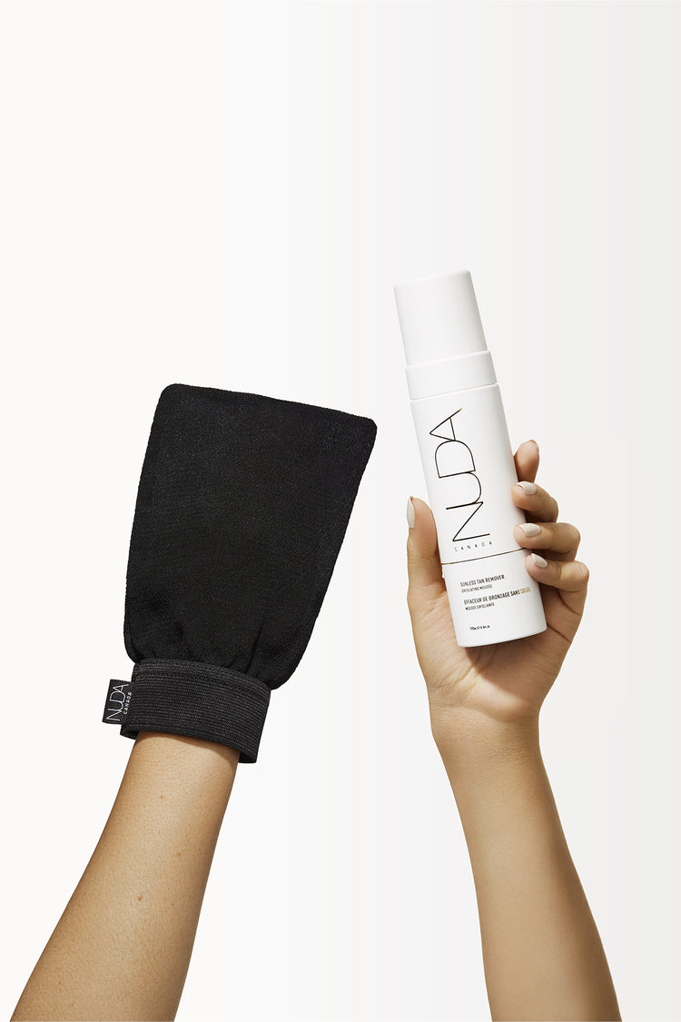 Nuda Exfoliating Mitt Tan Remover